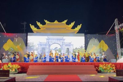 Cô trò trường mầm non ninh vân vinh dự, tự hào tham gia chương trình nghệ thuật “thái vi – âm vọng non ngàn”