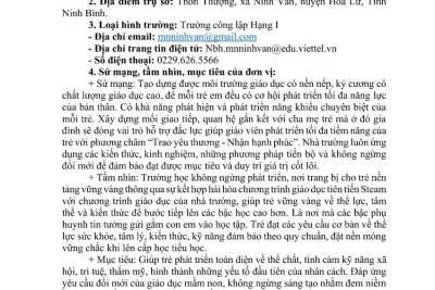 BÁO CÁO THƯỜNG NIÊN Năm: 2024